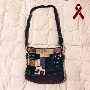 Coach Limited Edition Patchwork Messenger Bag